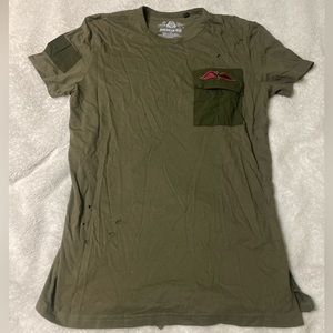 American Rag Distressed T-Shirt Medium Nwot - image 1